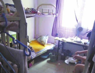 群租者難有獨(dú)自的生活空間