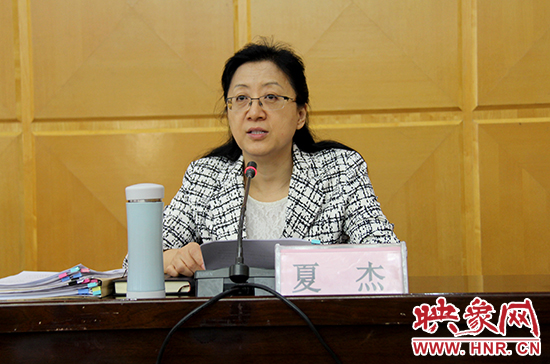 河南省委常委、組織部部長(zhǎng)夏杰