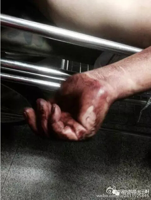 網(wǎng)友@我是大王啊 微博爆料圖片