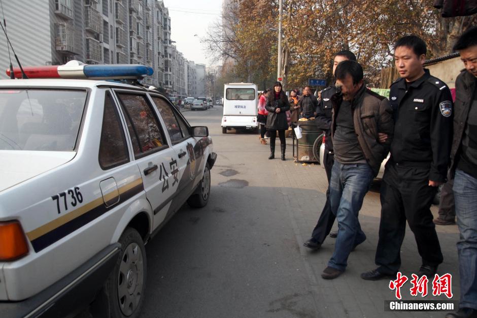 圖為抓獲犯罪嫌疑人（資料圖片）。