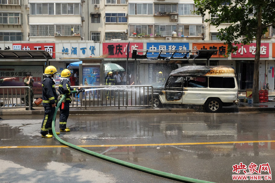 火災現(xiàn)場。