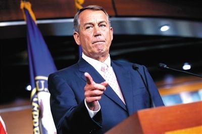 眾議院議長(zhǎng)博納是美國(guó)第三號(hào)政治人物。