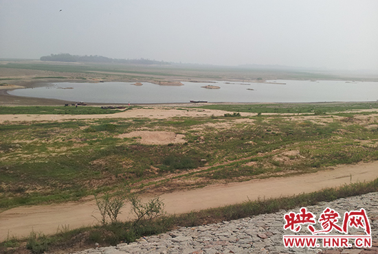 經(jīng)過(guò)兩次動(dòng)用死庫(kù)容，白龜山水庫(kù)水位96.8m，遠(yuǎn)低于死水位97.5m。