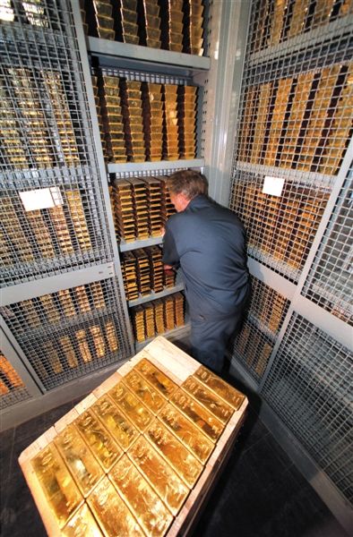 銀行金庫(kù) 資料圖