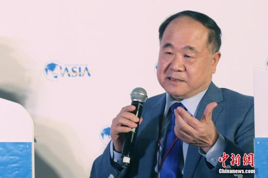 資料圖：莫言。 中新社記者 韓海丹 攝