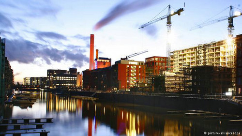 資料圖片：德國(guó)法蘭克福。（德國(guó)之聲電臺(tái)網(wǎng)站）