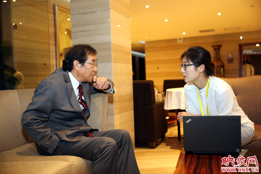 映象網(wǎng)記者專訪杜維明教授。