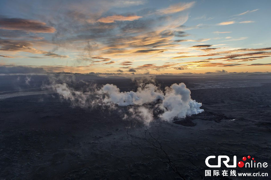 冰島火山噴發(fā)進入紅色預警