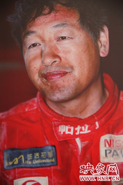 盧寧軍賽場(chǎng)的一刻。