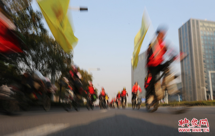 獻(xiàn)愛(ài)心、騎行天下，映象網(wǎng)騎行車友樂(lè)翻天