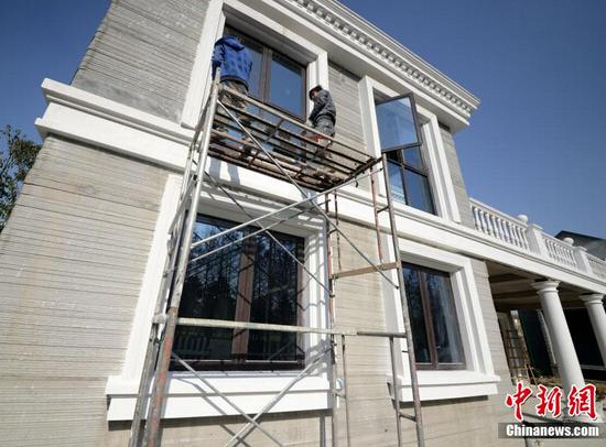 看！這些別墅都是3D打印出來(lái)的 僅耗時(shí)1天