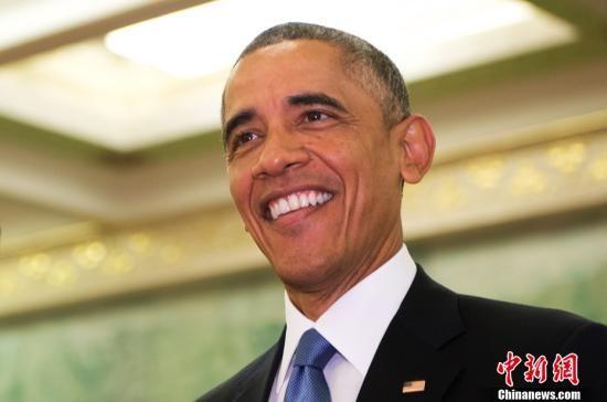 資料圖：美國總統(tǒng)奧巴馬。中新社發(fā) 廖攀 攝