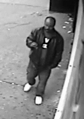 警方公布的嫌疑人視頻截圖。