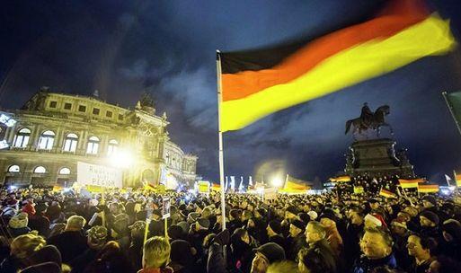 示威現(xiàn)場(chǎng)。