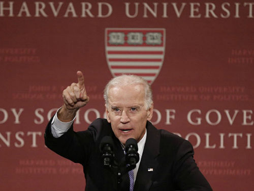 美國副總統(tǒng)拜登。資料圖