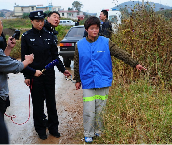 14歲女孩與25歲男友劫殺黑車司機 連捅50多刀