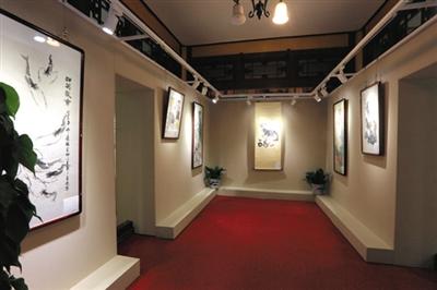 去年6月，益壽堂舉辦了“紀念頤和園對公眾開放一百周年書畫展”。