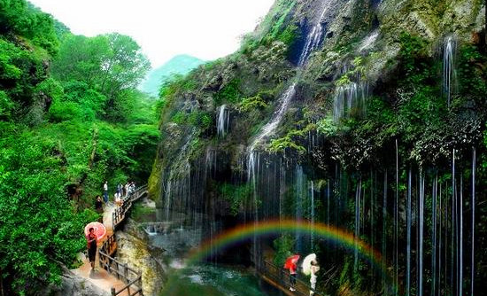 豫西大峽谷對全國中、高考學(xué)子0元門票開放(圖)