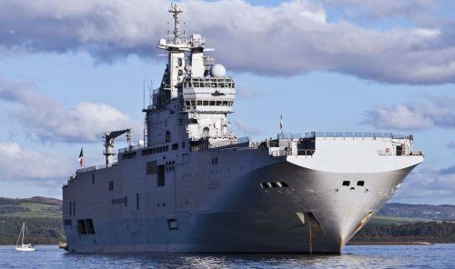 俄羅斯向法國購買西北風(fēng)級兩棲攻擊艦。