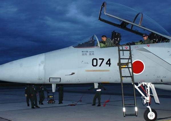 日本的F-15戰(zhàn)斗機(jī)。