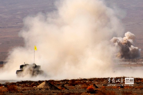 演習(xí)現(xiàn)場。