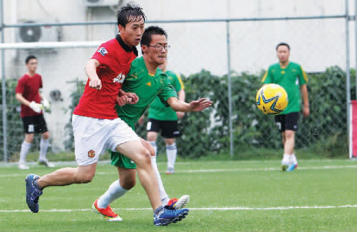 平安保險(xiǎn)與農(nóng)大體院的這場(chǎng)比賽，在上半場(chǎng)就失去了懸念