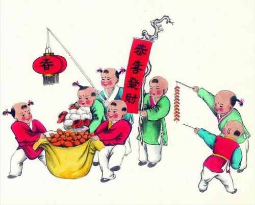 馬上過(guò)年之年俗民謠:二十六,去割肉