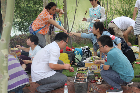 燒制開始嘍！