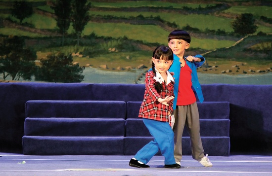 戲曲小精靈深受觀眾喜愛(ài)