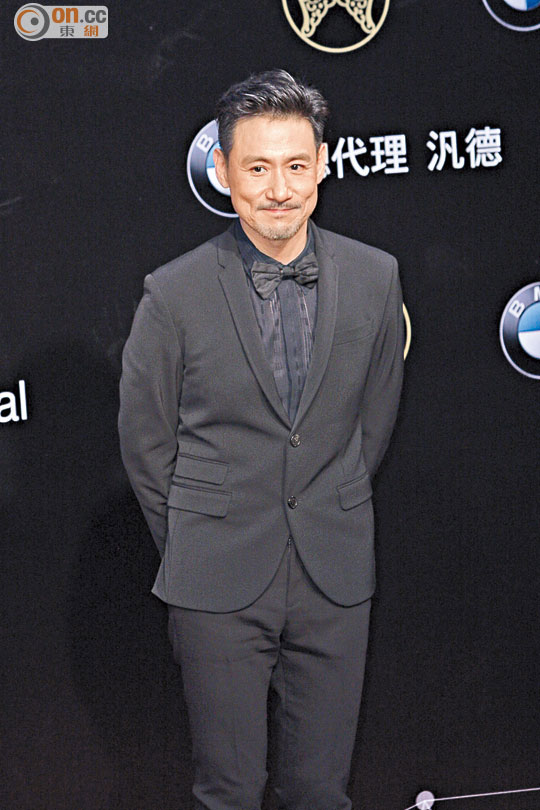 張學(xué)友排除萬難出席金曲獎(jiǎng)。