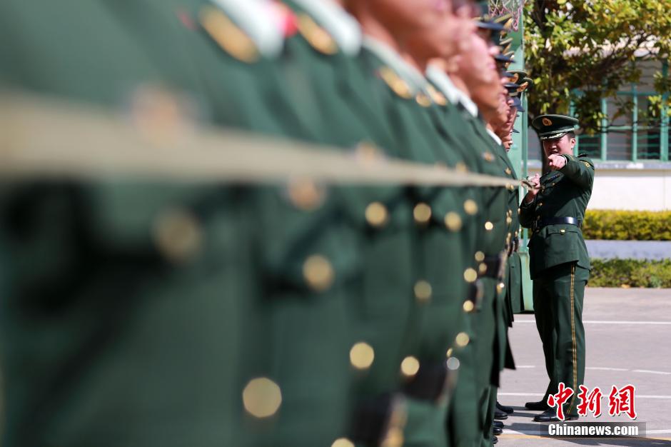 武警糾察兵的嚴苛訓(xùn)練