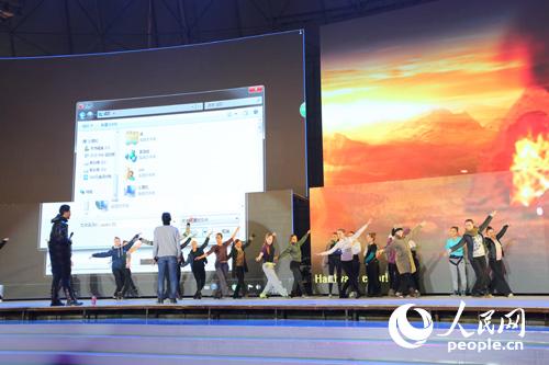 《天下洛陽》彩排現(xiàn)場(chǎng)